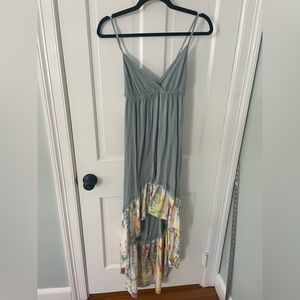 Gypsy 05 Teal High Low Dress